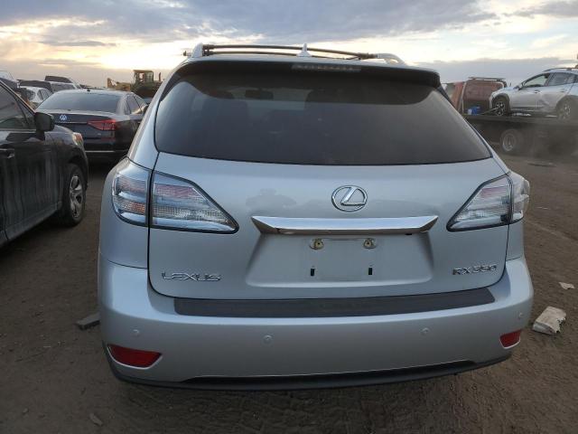 2T2BK1BA6AC057160 - 2010 LEXUS RX 350 SILVER photo 6