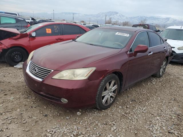 JTHBJ46G572039102 - 2007 LEXUS ES 350 BURGUNDY photo 1