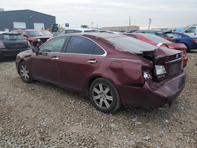 JTHBJ46G572039102 - 2007 LEXUS ES 350 BURGUNDY photo 2