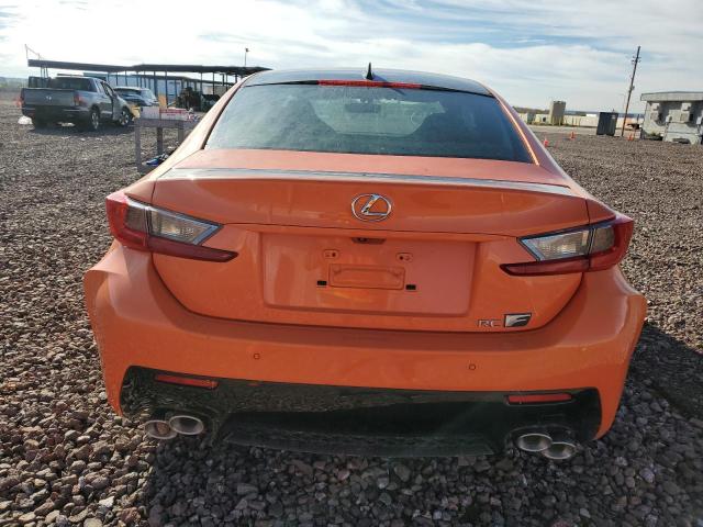 JTHHP5BC8G5004909 - 2016 LEXUS RC-F ORANGE photo 6