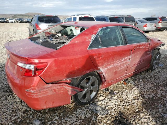 4T1BF1FK7CU623338 - 2012 TOYOTA CAMRY BASE RED photo 3