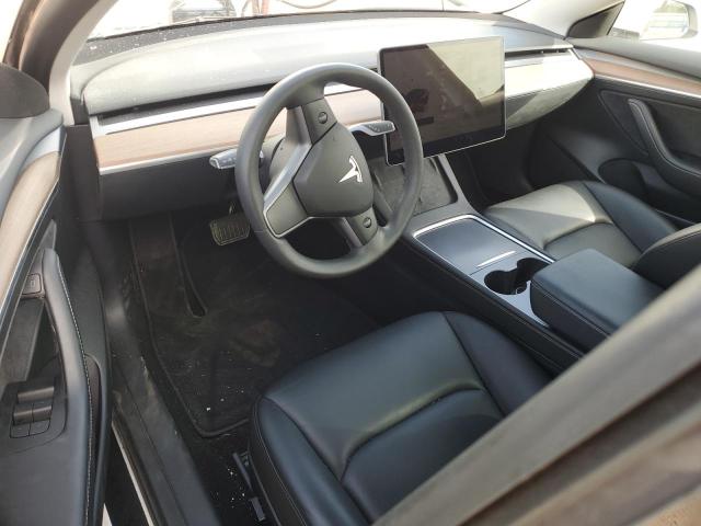 5YJ3E1EB1PF635660 - 2023 TESLA MODEL 3 أبيض صورة 8