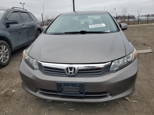 19XFB2F59CE014459 - 2012 HONDA CIVIC LX CHARCOAL photo 5