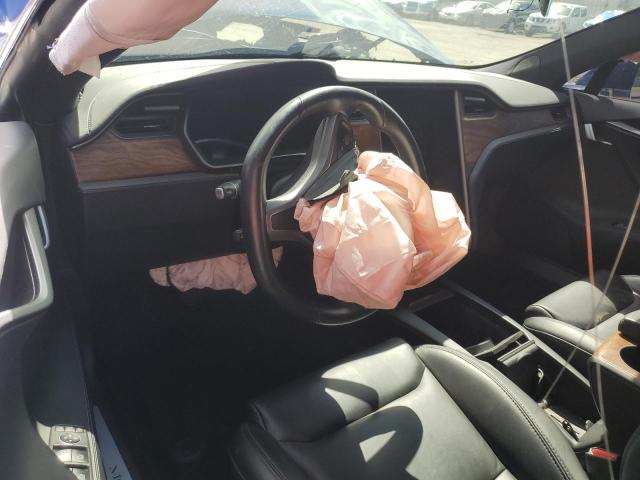 5YJSA1E24MF424231 - 2021 TESLA MODEL S Mavi foto 8