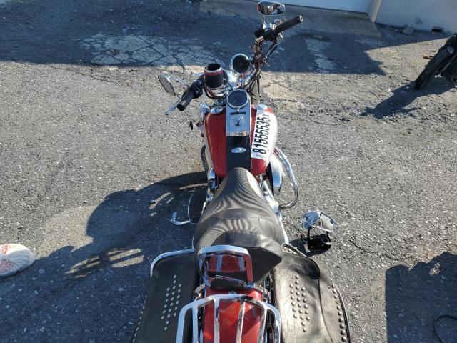 1HD1BWB142Y011769 - 2002 HARLEY-DAVIDSON FLSTCI Красный фото 6