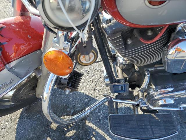 1HD1BWB142Y011769 - 2002 HARLEY-DAVIDSON FLSTCI Красный фото 8