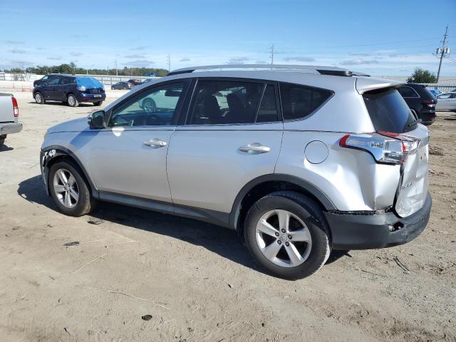 2T3WFREV6DW054728 - 2013 TOYOTA RAV4 XLE SILVER photo 2