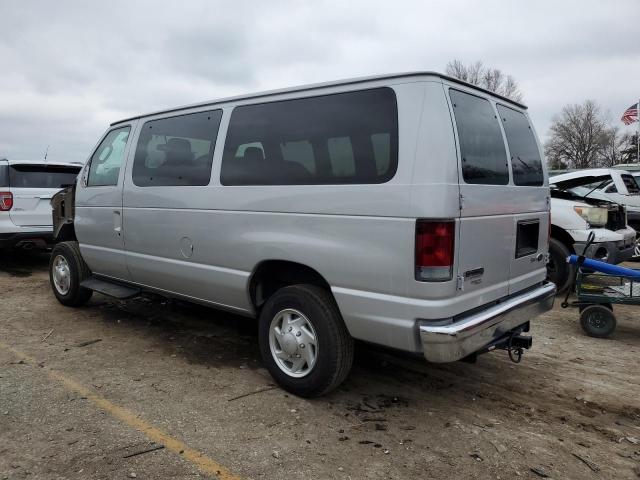 1FBNE3BL6CDA77201 - 2012 FORD ECONOLINE E350 SUPER DUTY WAGON SILVER photo 2