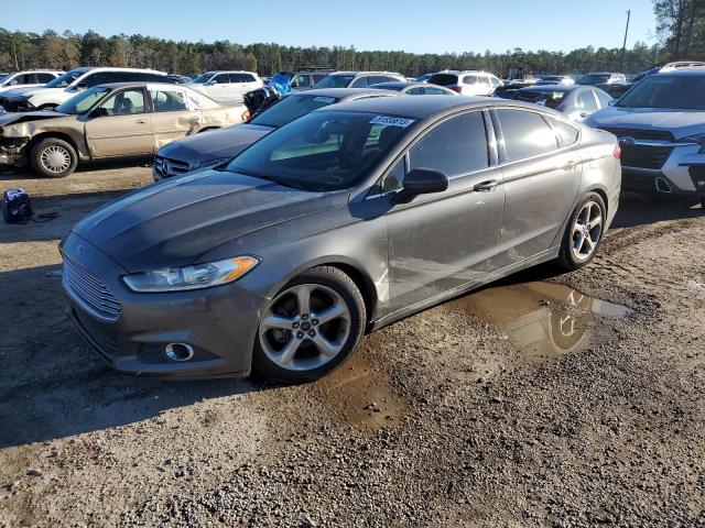 3FA6P0G7XGR363740 - 2016 FORD FUSION S GRAY photo 1