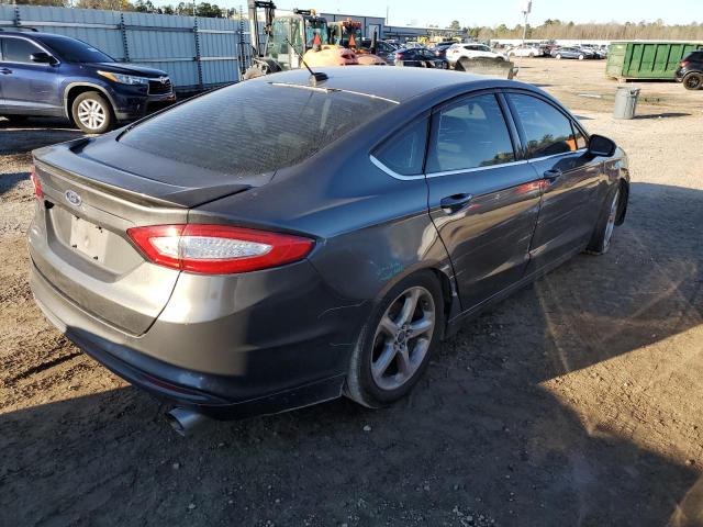 3FA6P0G7XGR363740 - 2016 FORD FUSION S GRAY photo 3