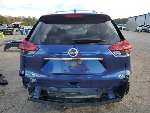 JN8AT2MT4LW001217 - 2020 NISSAN ROGUE S BLUE photo 6