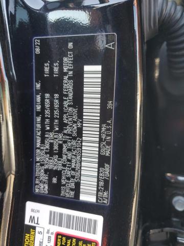 5TDGZRBH9NS591042 - 2022 TOYOTA HIGHLANDER XLE 黑色 照片 13