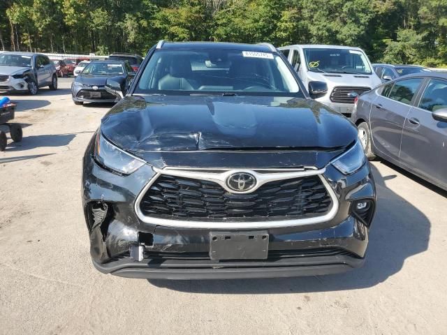 5TDGZRBH9NS591042 - 2022 TOYOTA HIGHLANDER XLE 黑色 照片 5
