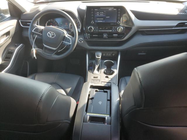 5TDGZRBH9NS591042 - 2022 TOYOTA HIGHLANDER XLE 黑色 照片 8