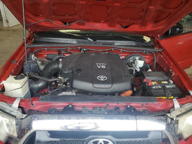 5TFJU4GN4DX042640 - 2013 TOYOTA TACOMA DOUBLE CAB PRERUNNER RED photo 11