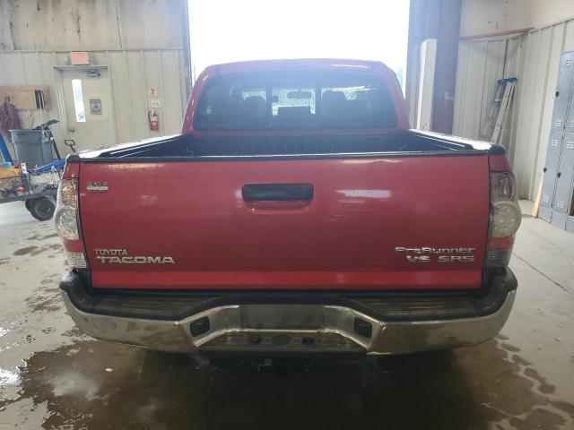 5TFJU4GN4DX042640 - 2013 TOYOTA TACOMA DOUBLE CAB PRERUNNER RED photo 6