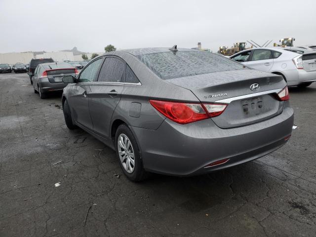 5NPEB4AC8BH176459 - 2011 HYUNDAI SONATA GLS GRAY photo 2