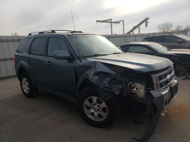 1FMCU0EG9BKA74365 - 2011 FORD ESCAPE LIMITED BLUE photo 4