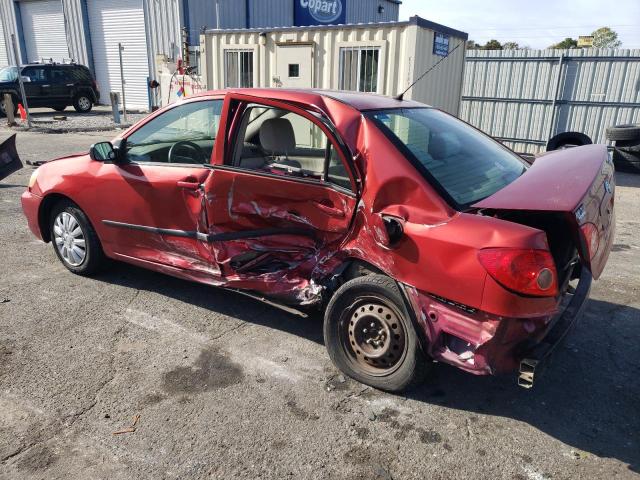 2T1BR32E97C745662 - 2007 TOYOTA COROLLA CE RED photo 2