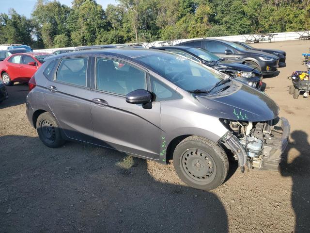 3HGGK5H46JM736339 - 2018 HONDA FIT LX GRAY photo 4