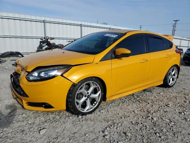 1FADP3L96DL178854 - 2013 FORD FOCUS ST YELLOW photo 1