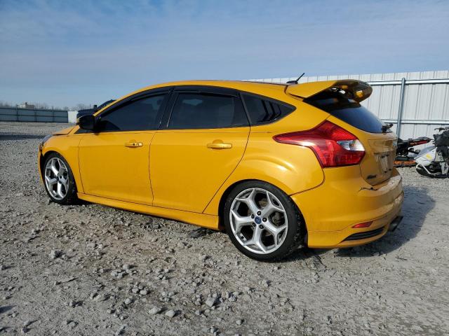 1FADP3L96DL178854 - 2013 FORD FOCUS ST YELLOW photo 2