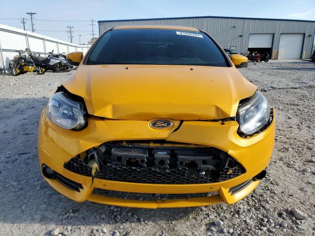 1FADP3L96DL178854 - 2013 FORD FOCUS ST YELLOW photo 5