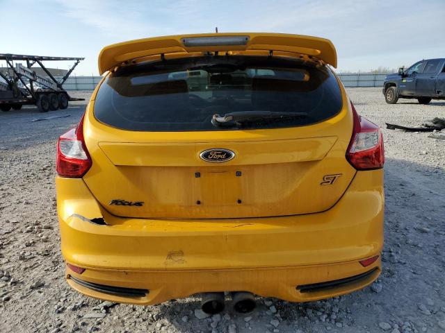 1FADP3L96DL178854 - 2013 FORD FOCUS ST YELLOW photo 6