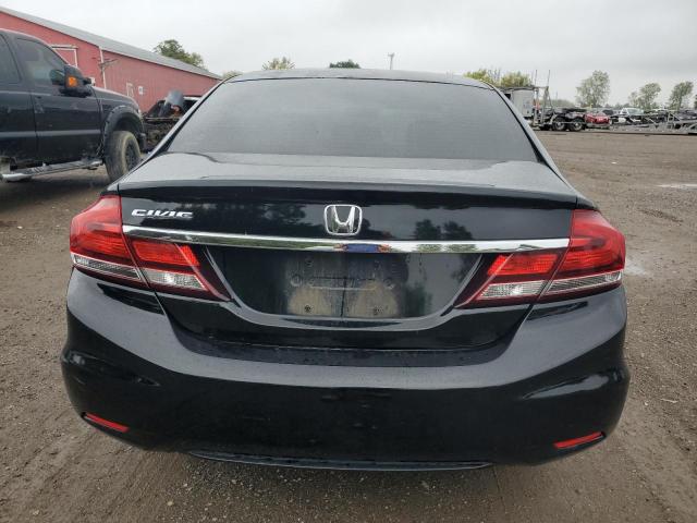 2HGFB2F41DH016365 - 2013 HONDA CIVIC LX BLACK photo 6