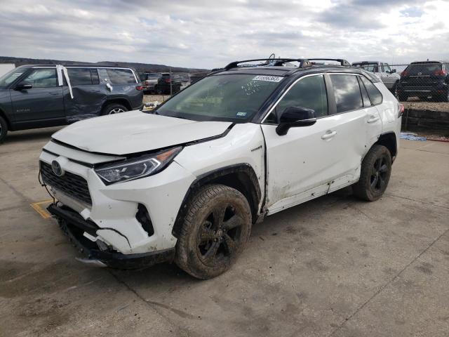 JTMEWRFV9LJ039518 - 2020 TOYOTA RAV4 XSE WHITE photo 1