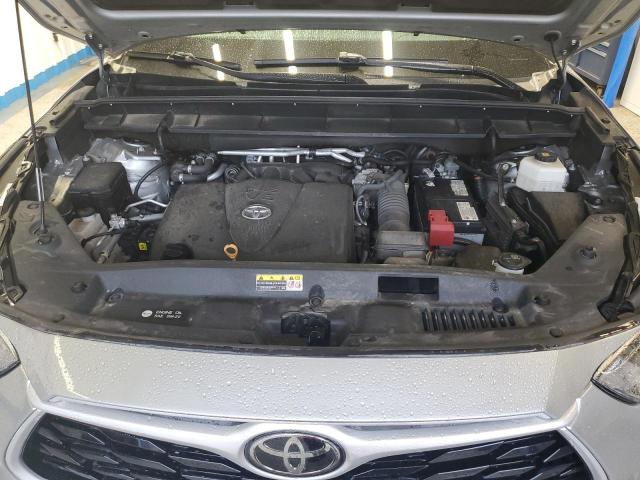 5TDBZRBH1MS540465 - 2021 TOYOTA HIGHLANDER L 银色 照片 12