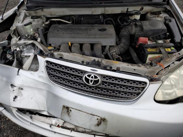 1NXBR32E87Z797170 - 2007 TOYOTA COROLLA CE SILVER photo 11