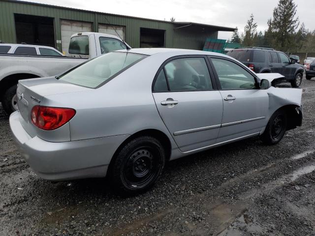 1NXBR32E87Z797170 - 2007 TOYOTA COROLLA CE SILVER photo 3