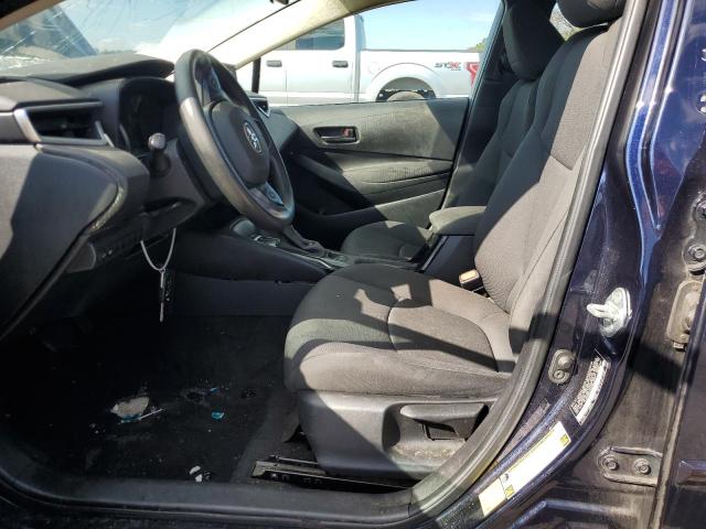 5YFEPMAE1NP368753 - 2022 TOYOTA COROLLA LE BLUE photo 7