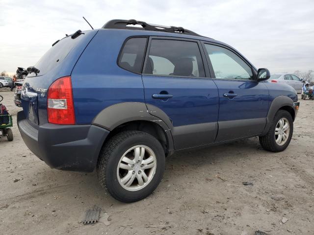 KM8JN12D86U256007 - 2006 HYUNDAI TUCSON GLS BLUE photo 3