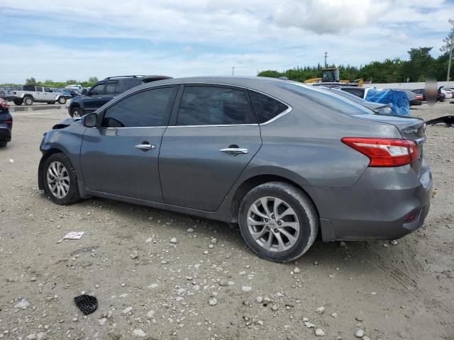 3N1AB7AP4JY257112 - 2018 NISSAN SENTRA S GRAY photo 2