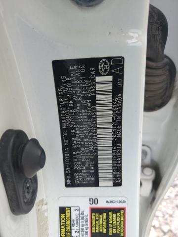 2T1BURHE3FC474573 - 2015 TOYOTA COROLLA L 白色 照片 12