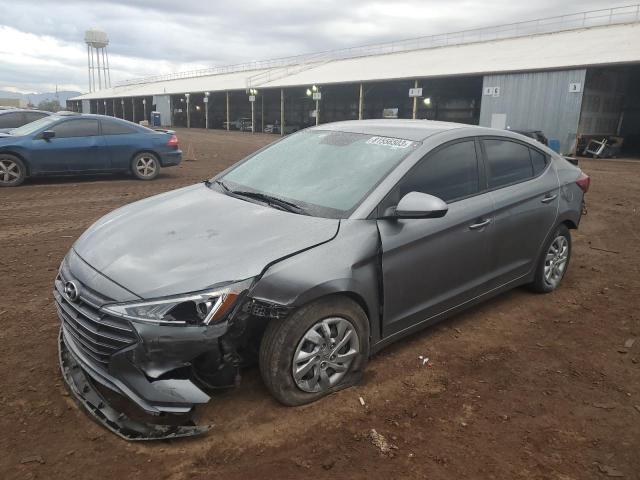 KMHD74LF8KU784844 - 2019 HYUNDAI ELANTRA SE SILVER photo 1