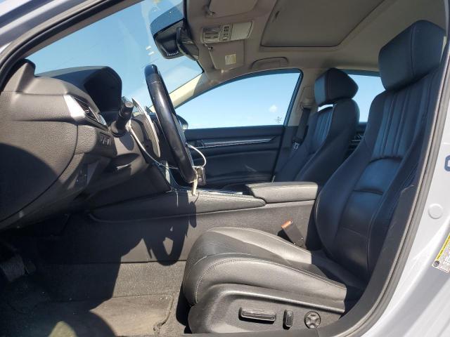 1HGCV2F94MA014534 - 2021 HONDA ACCORD TOURING Bleu photo 7