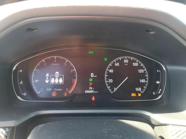 1HGCV2F94MA014534 - 2021 HONDA ACCORD TOURING Bleu photo 9