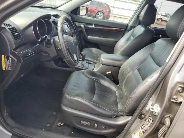 5XYKU4A13BG017397 - 2011 KIA SORENTO EX Մոխրագույն լուսանկար 7