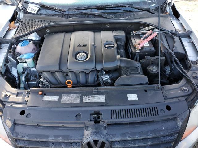 1VWAP7A38CC061341 - 2012 VOLKSWAGEN PASSAT S SILVER photo 11