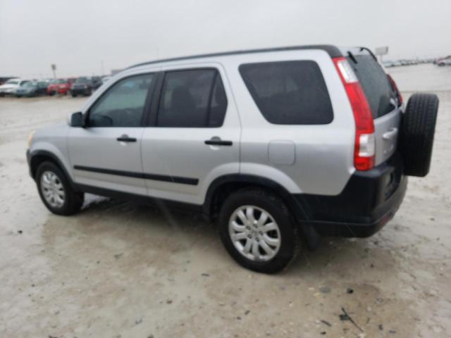 JHLRD78866C033853 - 2006 HONDA CR-V EX SILVER photo 2