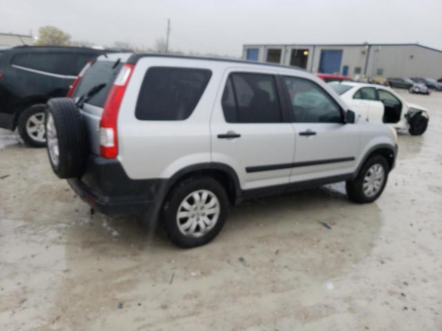 JHLRD78866C033853 - 2006 HONDA CR-V EX SILVER photo 3