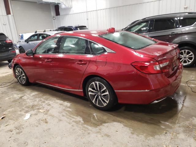 1HGCV3F4XMA003211 - 2021 HONDA ACCORD HYBRID EX RED photo 2