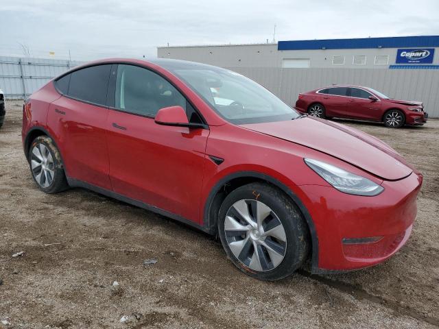 5YJYGDEE8MF072033 - 2021 TESLA MODEL Y Kırmızı fotoğraf 4