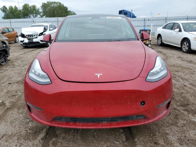 5YJYGDEE8MF072033 - 2021 TESLA MODEL Y Kırmızı fotoğraf 5
