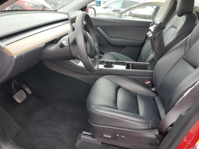 5YJYGDEE8MF072033 - 2021 TESLA MODEL Y Kırmızı fotoğraf 7