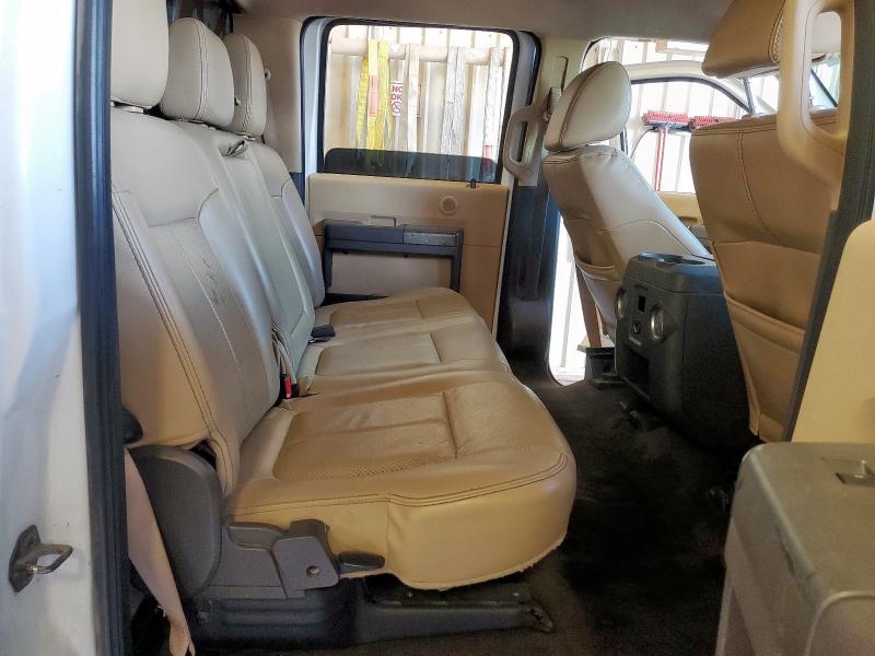 1FT7W2BTXBEB30664 - 2011 FORD F250 SUPER DUTY WHITE photo 10