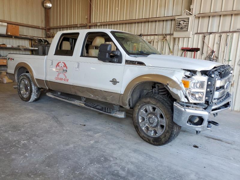 1FT7W2BTXBEB30664 - 2011 FORD F250 SUPER DUTY WHITE photo 4